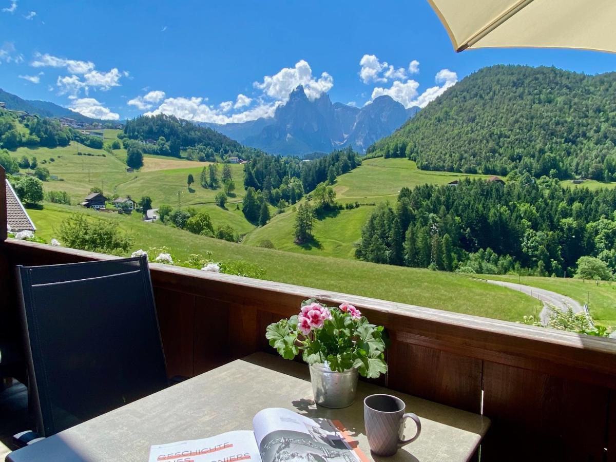 Ferienwohnung Sonnenresidenz Malfertheinerhof Kastelruth Exterior foto